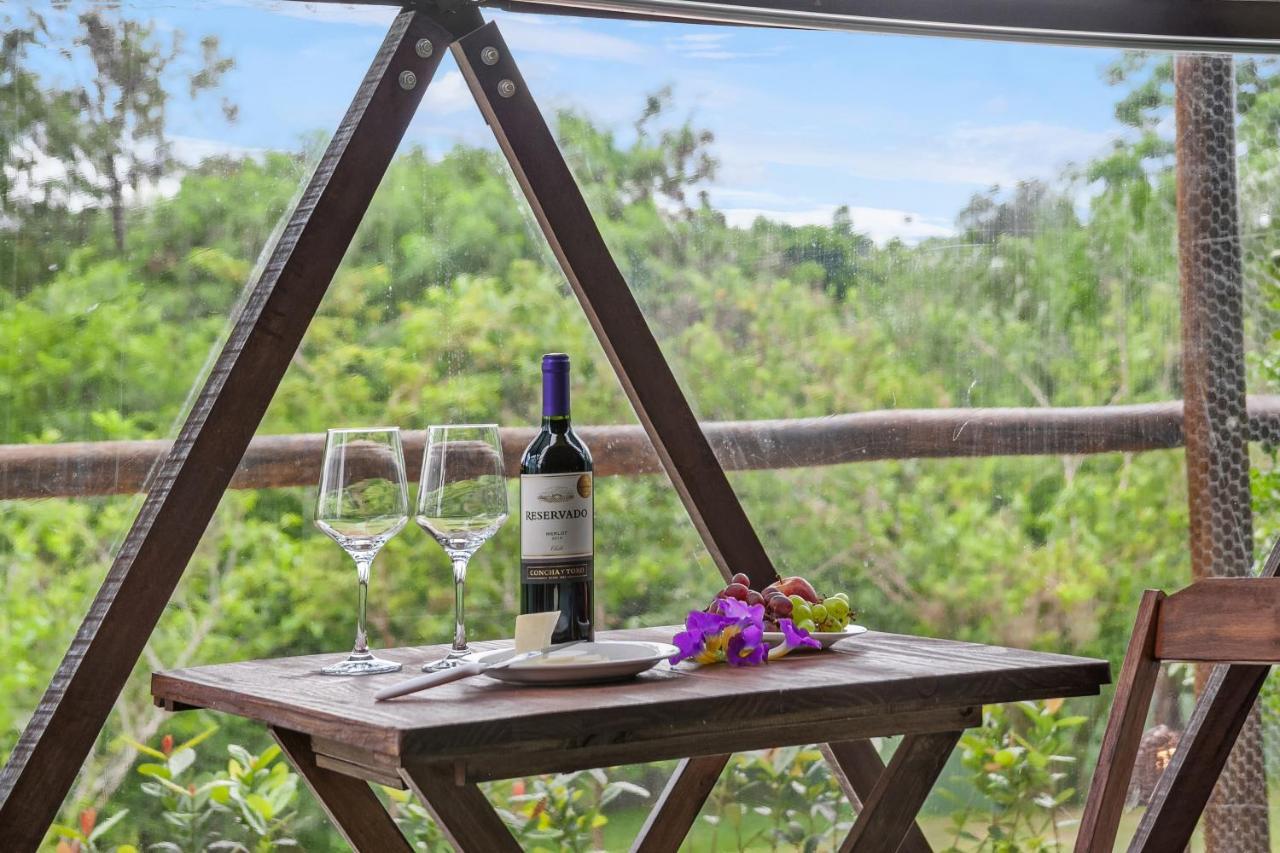 Glamping Serra Da Canastra - Casinha De Hortela - Domo Embauba Delfinópolis Eksteriør bilde