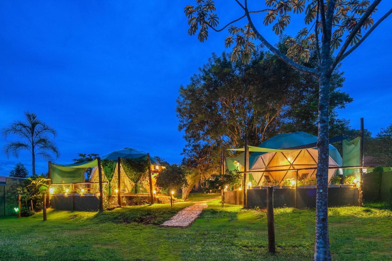 Glamping Serra Da Canastra - Casinha De Hortela - Domo Embauba Delfinópolis Eksteriør bilde